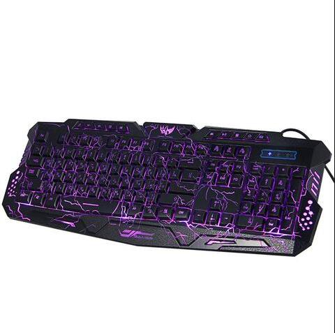 Gaming Keyboard with LED Backlighting